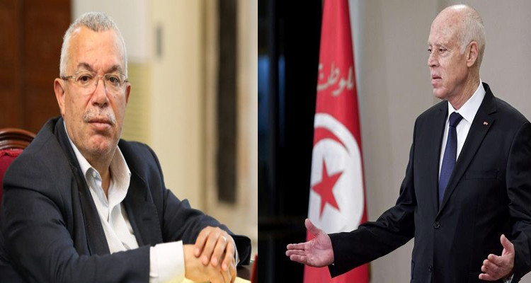 نور الدين البحيري وقيس سعيد