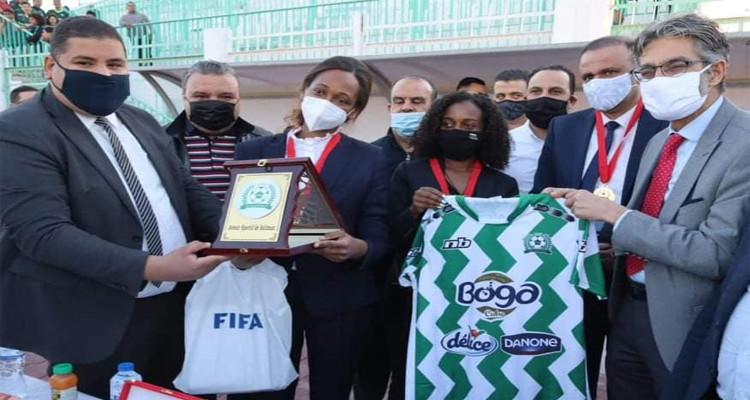 وفد من ''الفيفا'' في ضيافة مستقبل سليمان 
