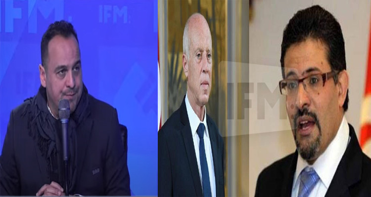 مراد الزغيدي ورفيق عبد السلام وقيس سعيد