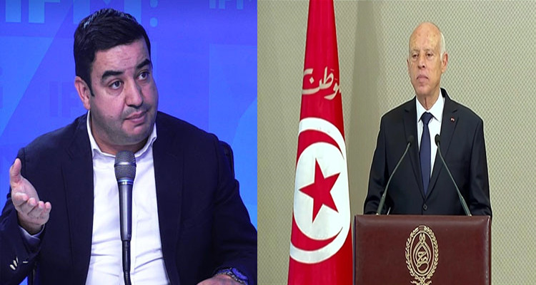 العياشي زمال وقيس سعيد