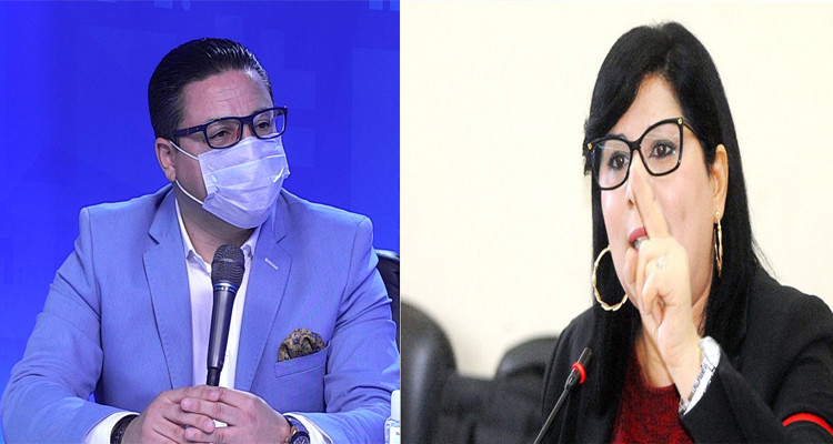 هشام العجبوني وعبير موسي