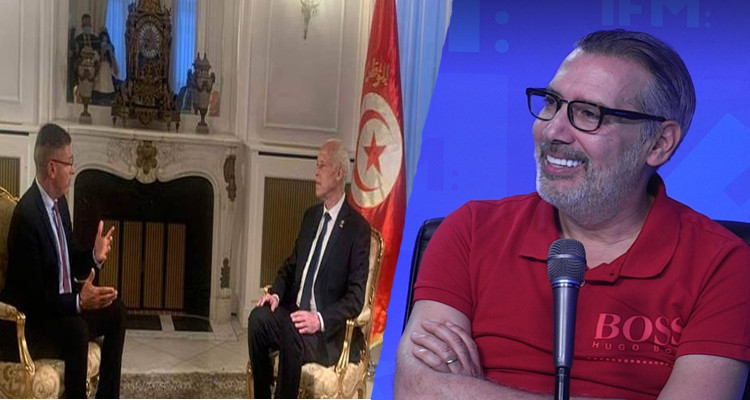برهان بسيس وتصريح قيس سعيد لفرانس 24