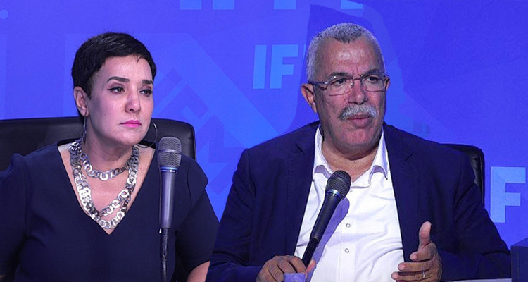 سنية الدهماني ونور الدين البحيري