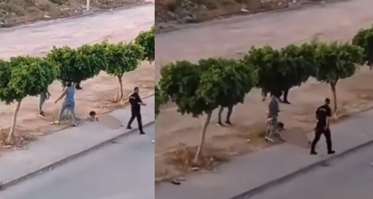 الطفل الذي تمت تعريته