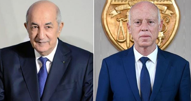 قيس سعيد وعبد المجيد تبون