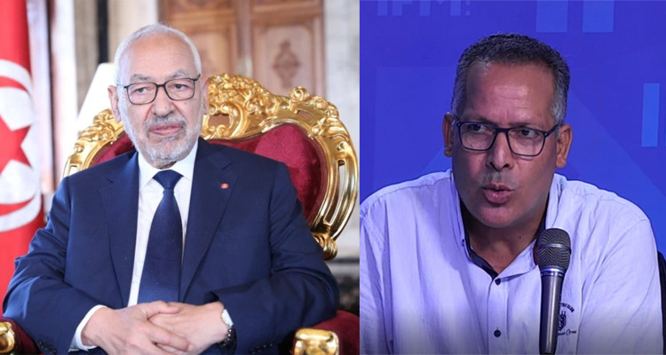 خليفة بن سالم وراشد الغنوشي