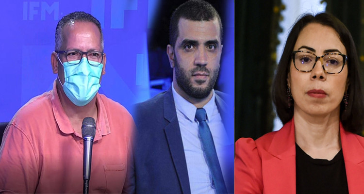 خليفة بن سالم ونادية عكاشة وقيس سعيد و الخياري