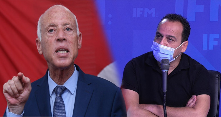 مراد الزغيدي وقيس سعيد