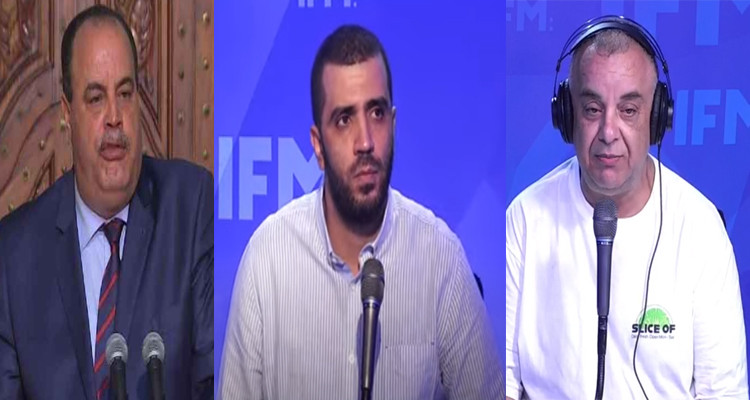 حاتم بلحاج وراشد الخياري وناجم الغرسلي