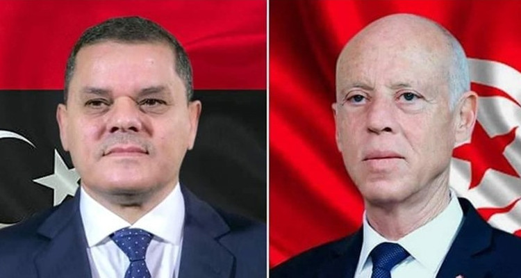 قيس سعيد والدبيبة
