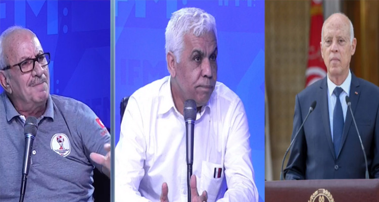 خالد حسني وقيس سعيد