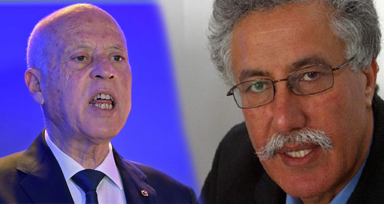 حمة الهمامي وقيس سعيد