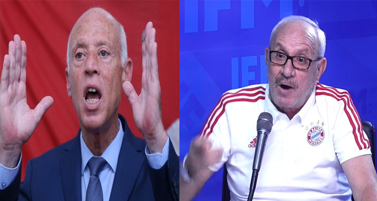 خالد حسني وقيس سعيد