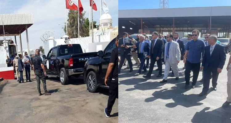 وفد ليبي يحل بتونس لتدارس فتح الحدود