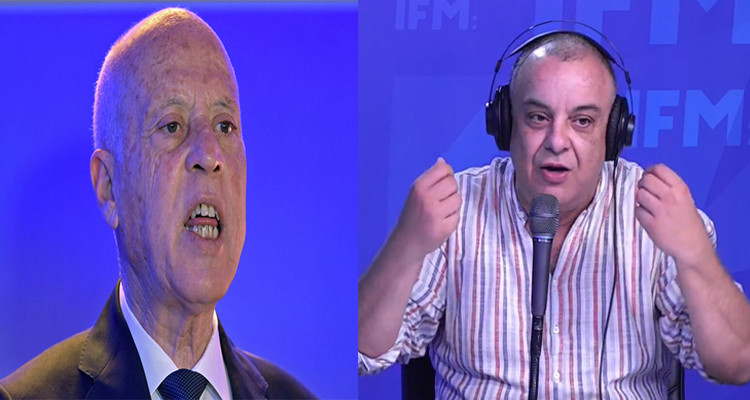 حاتم بلحاج وقيس سعيد