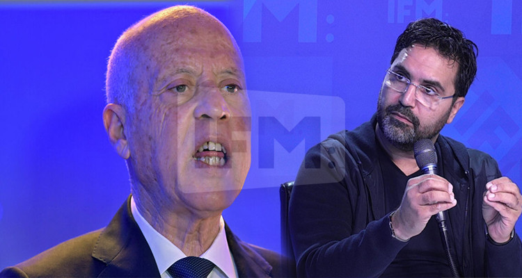 حاتم بولبيار وقيس سعيد