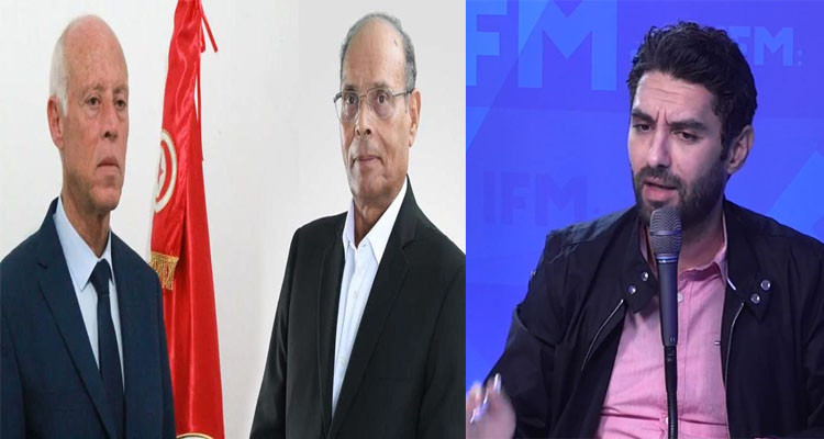 وائل التوكابري والمنصف المرزوقي وقيس سعيد