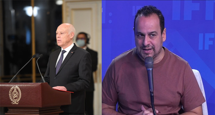 مراد الزغيدي وقيس سعيد