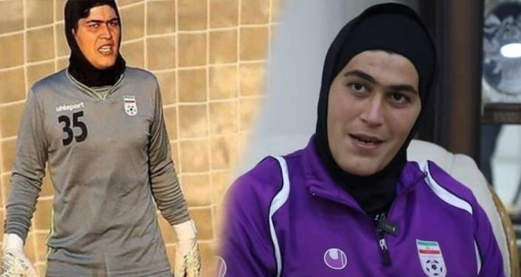 لاعبة المنتخب الإيراني زهرة قدي