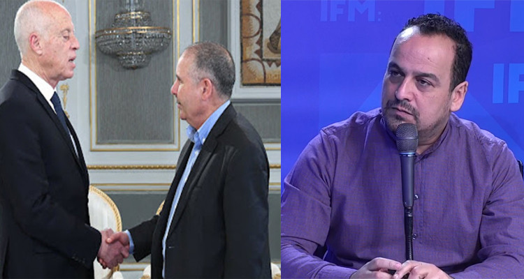 مراد الزغيدي ونور الدين الطبوبي وقيس سعيد