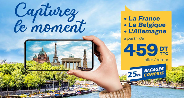 Nouvelair lance sa promo automnale, à partir de 459 dinars TTC