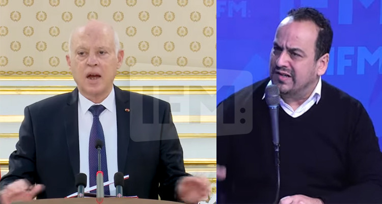 مراد الزغيدي وقيس سعيد