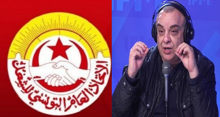 حاتم بلحاج واتحاد الشغل