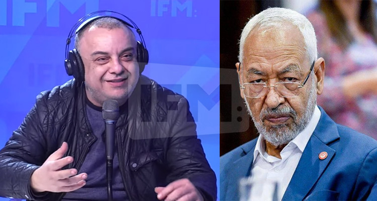حاتم بلحاج وراشد الغنوشي