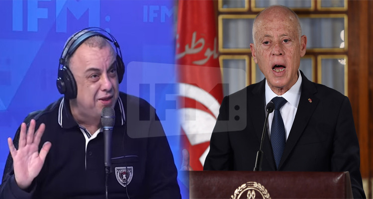 حاتم بلحاج وقيس سعيد