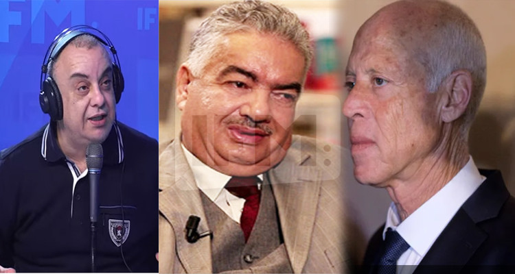 حاتم بلحاج ورضا لينين وقيس سعيد