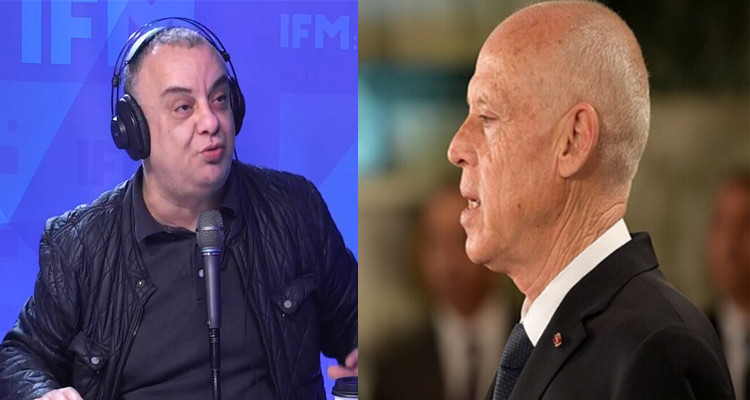 حاتم بلحاج وقيس سعيد