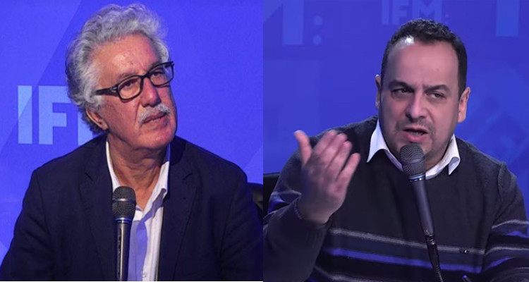 مراد الزغيدي وحمة الهمامي