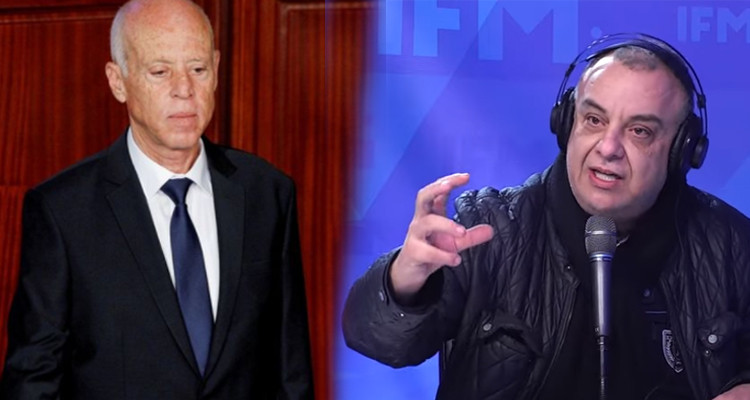 حاتم بلحاج وقيس سعيد