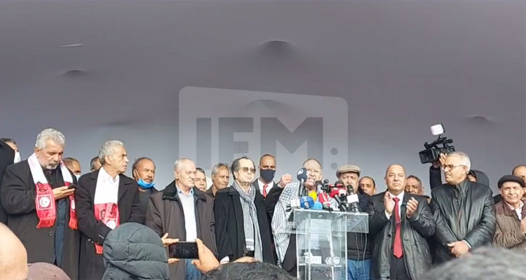 نور الدين الطبوبي في كلمة بمناسبة احياء ذكرى استشهاد فرحات حشاد