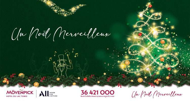 Du 5 au 26 décembre 2021, c’est tous les jours un Noël Merveilleux au Mövenpick