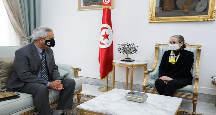 رئيسة الحكومة تستقبل رئيس منظمة الدفاع عن المستهلك