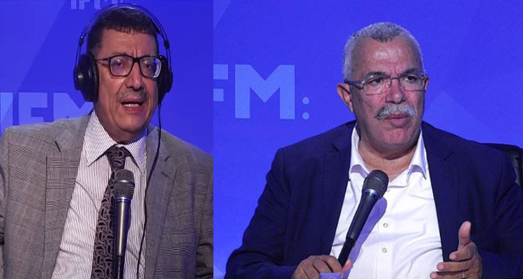 نور الدين البحيري وابراهيم بودربالة