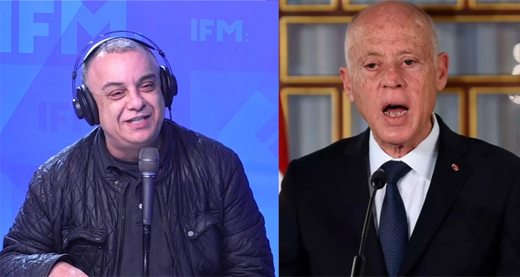 حاتم بلحاج وقيس سعيد