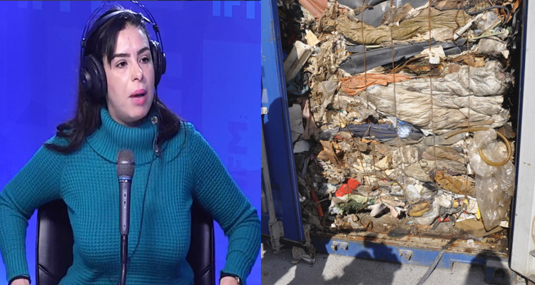 صابرة العوني والنفايات الإيطالية