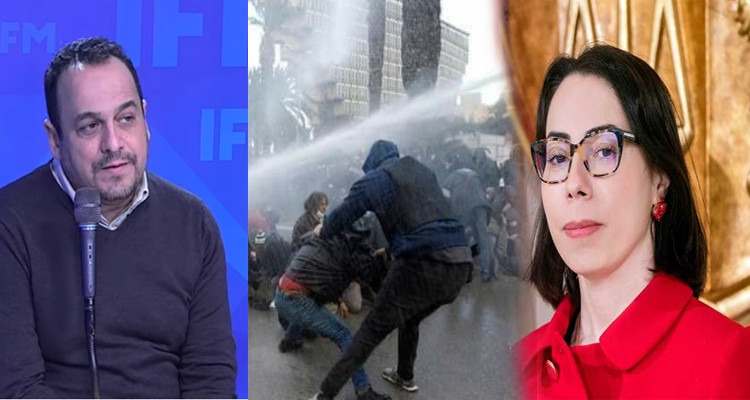 مراد الزغيدي ونادية عكاشة ومظاهرات 14 جانفي