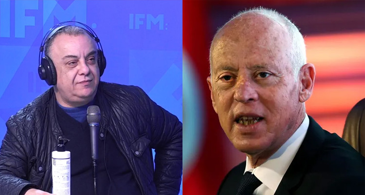 حاتم بلحاج وقيس سعيد