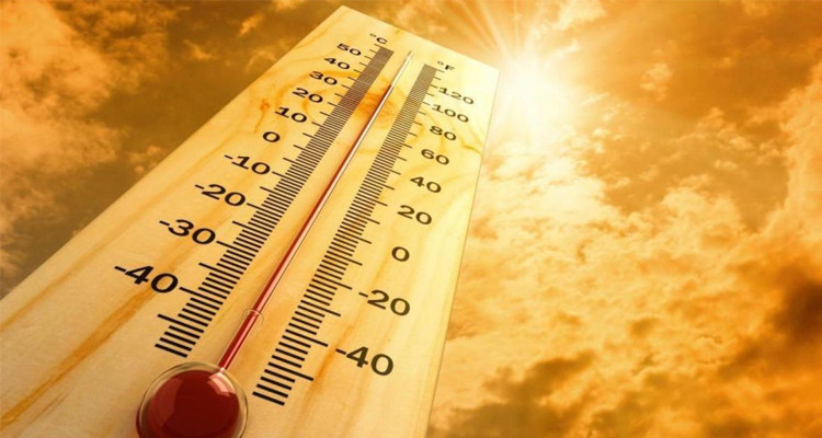 ارتفاع في درجات الحرارة