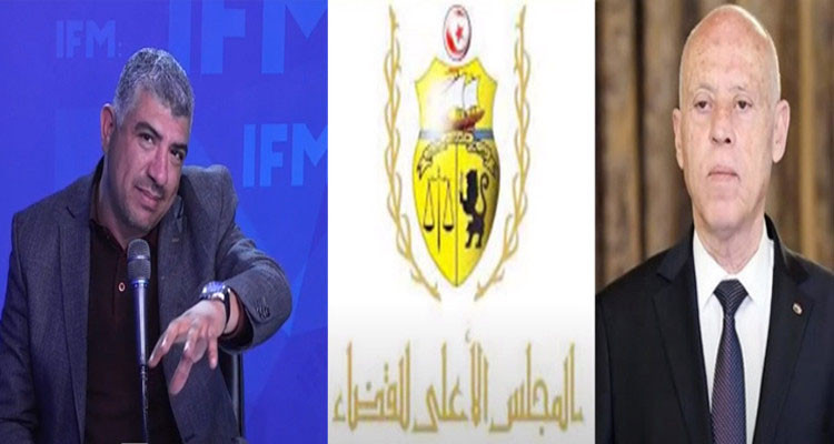 نجيب الدزيري والرئيس والمجلس الاعلى للقضاء