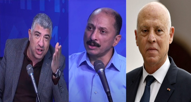 نجيب الدزيري ومحمد عبة وقيس سعيد