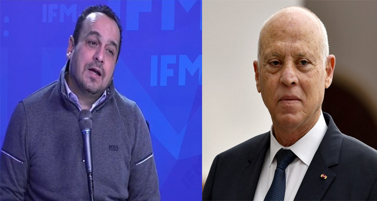 مراد الزغيدي وقيس سعيد