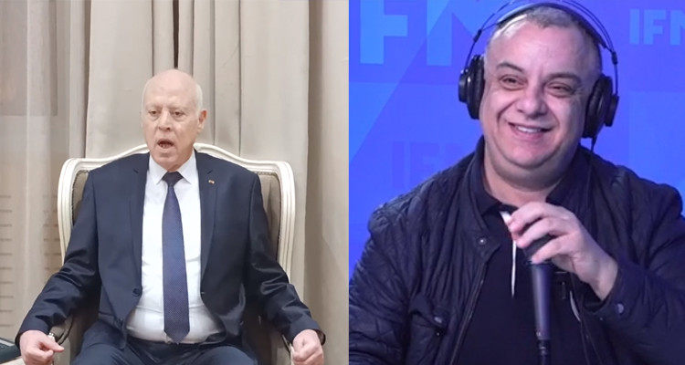 حاتم بلحاج وقيس سعيد