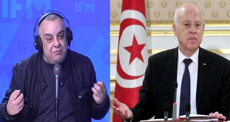 حاتم بلحاج وقيس سعيد