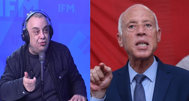 حاتم بلحاج وقيس سعيد