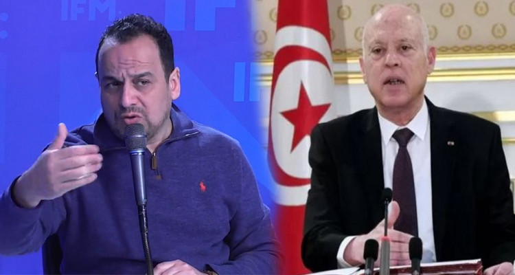 مراد الزغيدي وقيس سعيد
