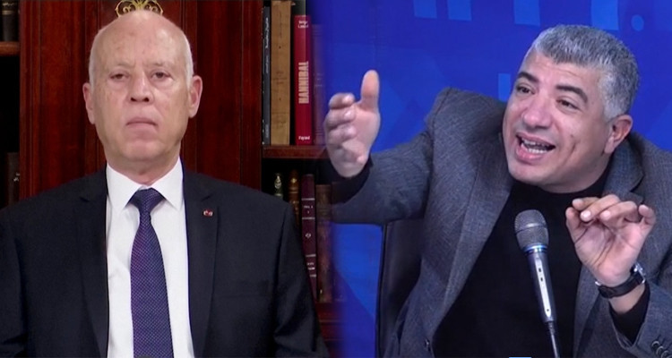 نجيب الدزيري وقيس سعيد